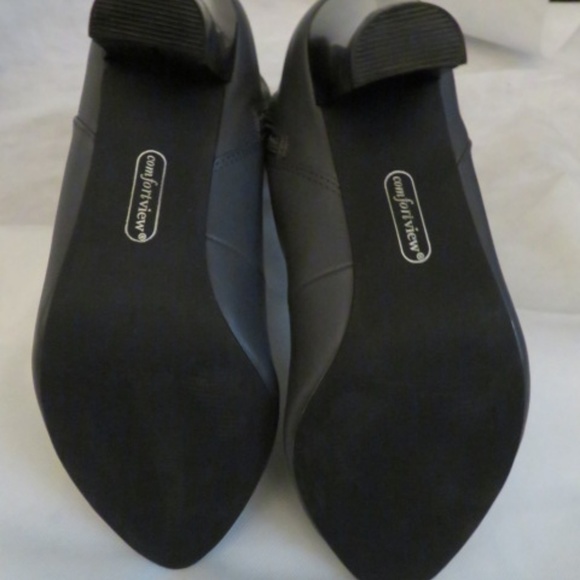 Comfortview Gray Lace Up Boots 8 1/2 & 9W NWBOX - Picture 8 of 8